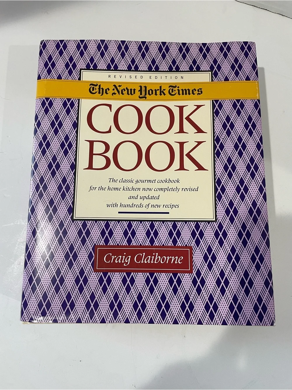 The New York Times Cook Book Craig Claiborne 1990 Vintage HC DJ Vintage